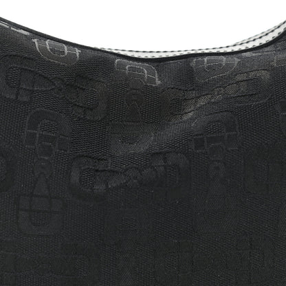 Gucci Canvas Horsebit Hobo Black 9 of 12