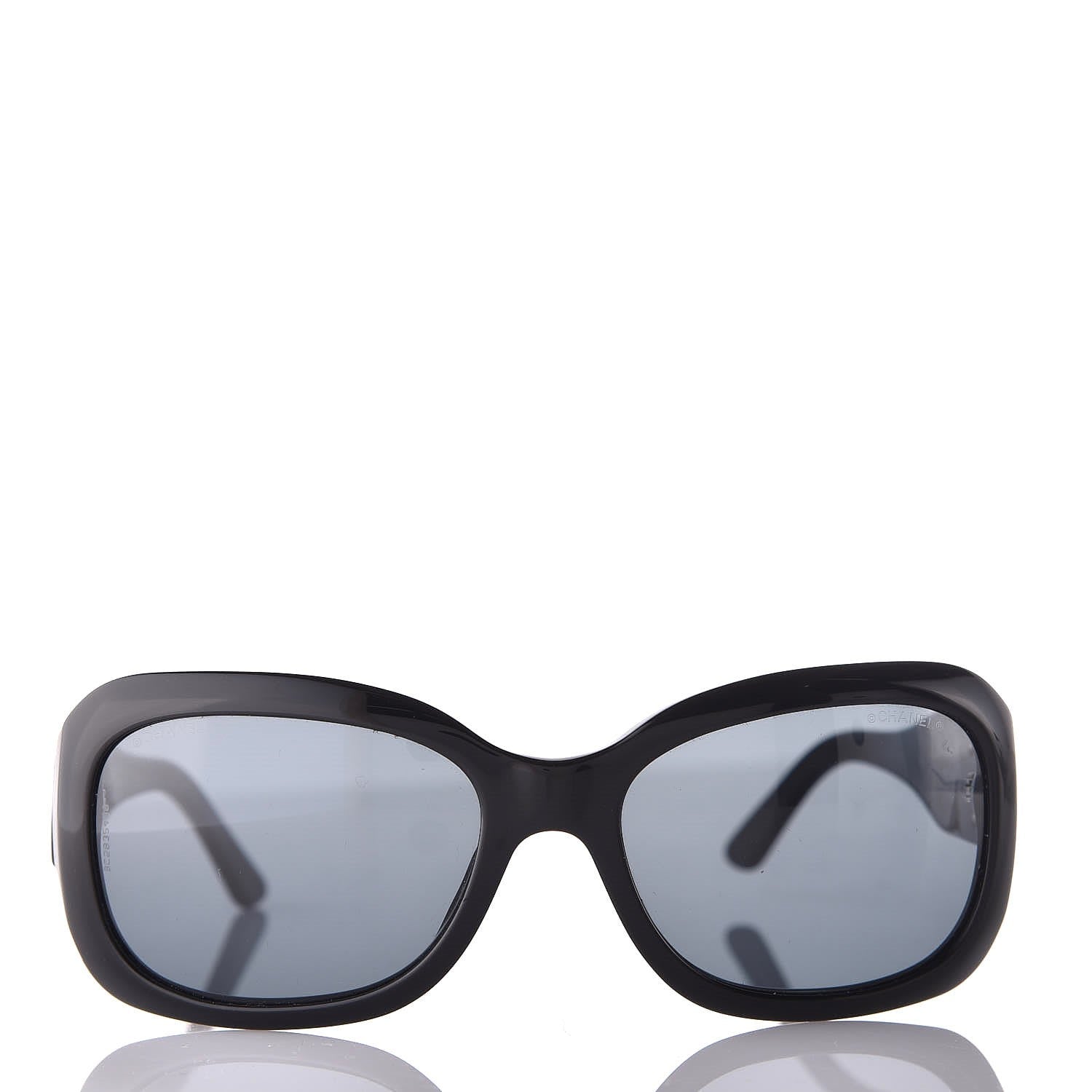 Chanel CC Sunglasses 5102 Black 2 of 8