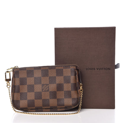 Louis Vuitton Damier Ebene Mini Pochette Accessories 10 of 10