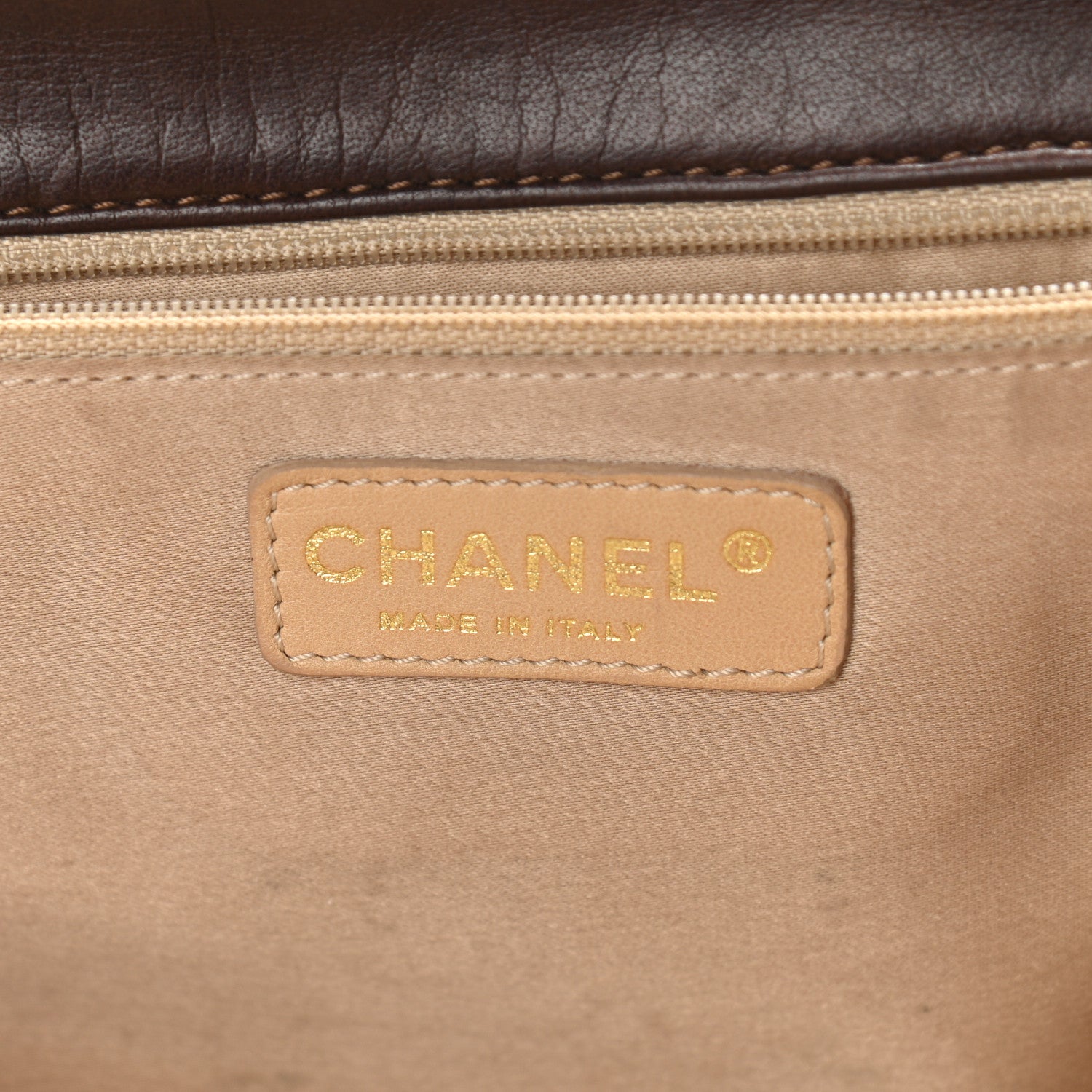 Chanel Lambskin Bubble Quilt Accordion Flap Dark Brown 6 of 10