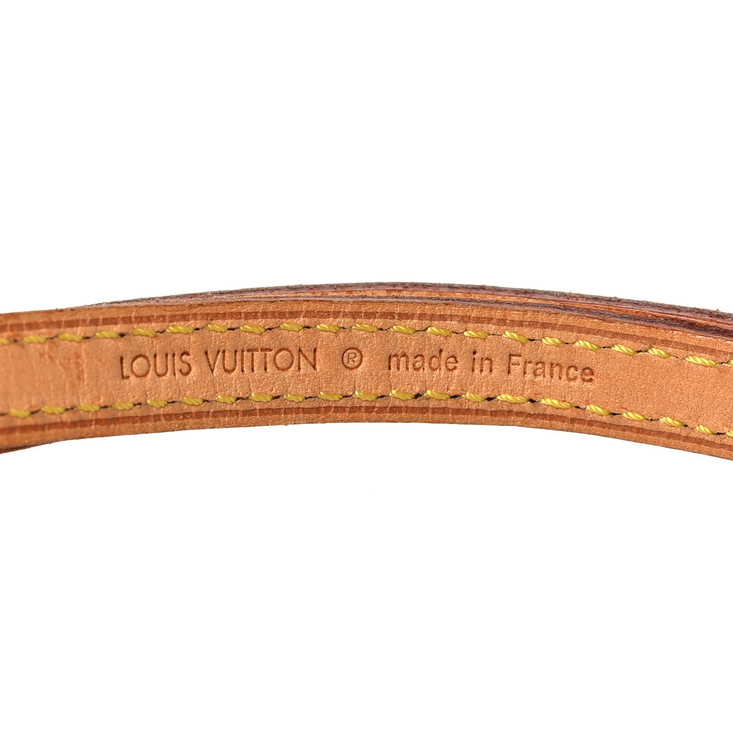Louis Vuitton Vachetta 12mm Adjustable Shoulder Strap 4 of 5
