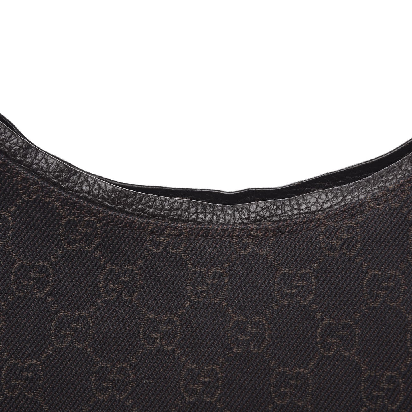 Monogram Hobo Dark Brown
