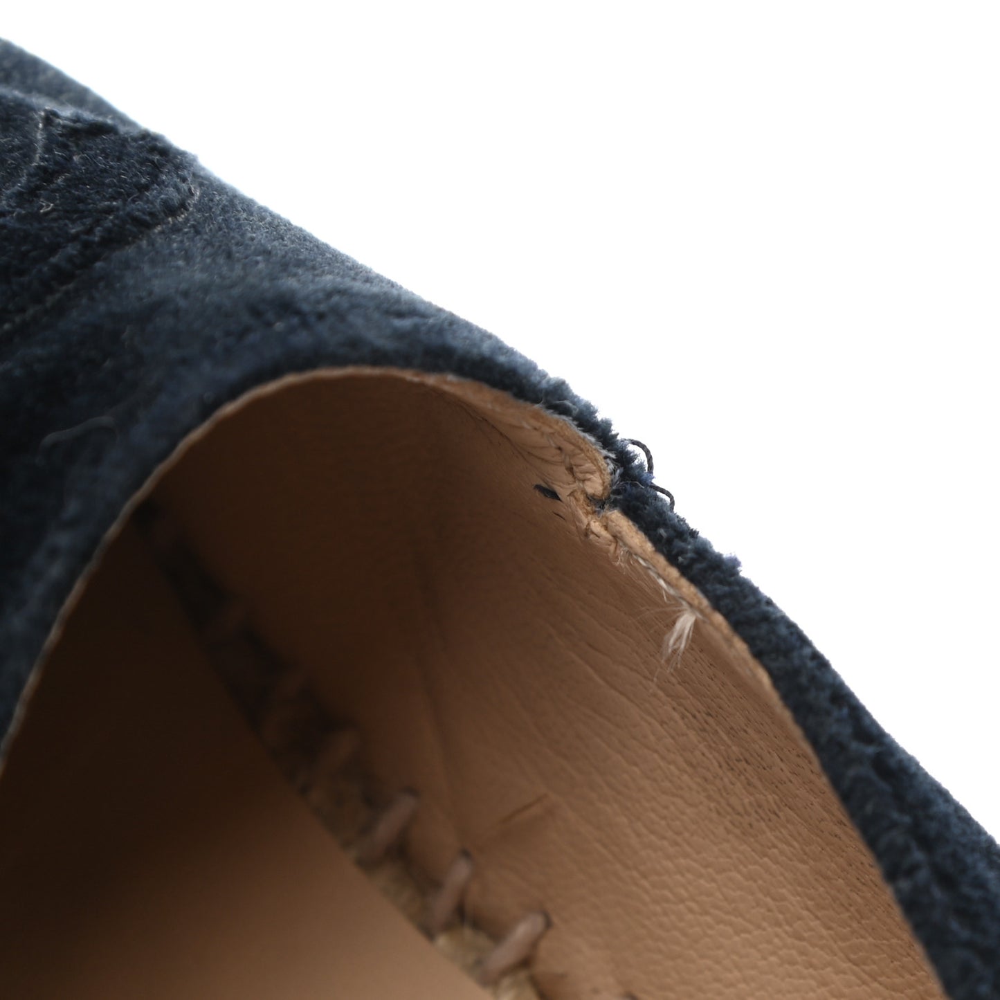 Velvet CC Espadrilles 37 Dark Navy Black