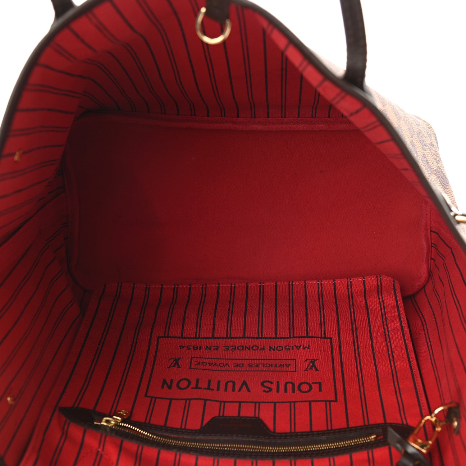 Louis Vuitton Damier Ebene Neo Neverfull MM 6 of 11