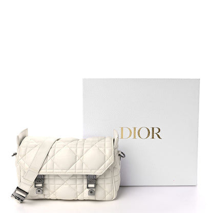 Christian Dior Calfskin Macrocannage Small Diorcamp Messenger Latte 14 of 14