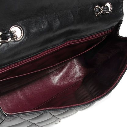 Chanel Lambskin Quilted Jumbo Single Flap Black 5 of 8
