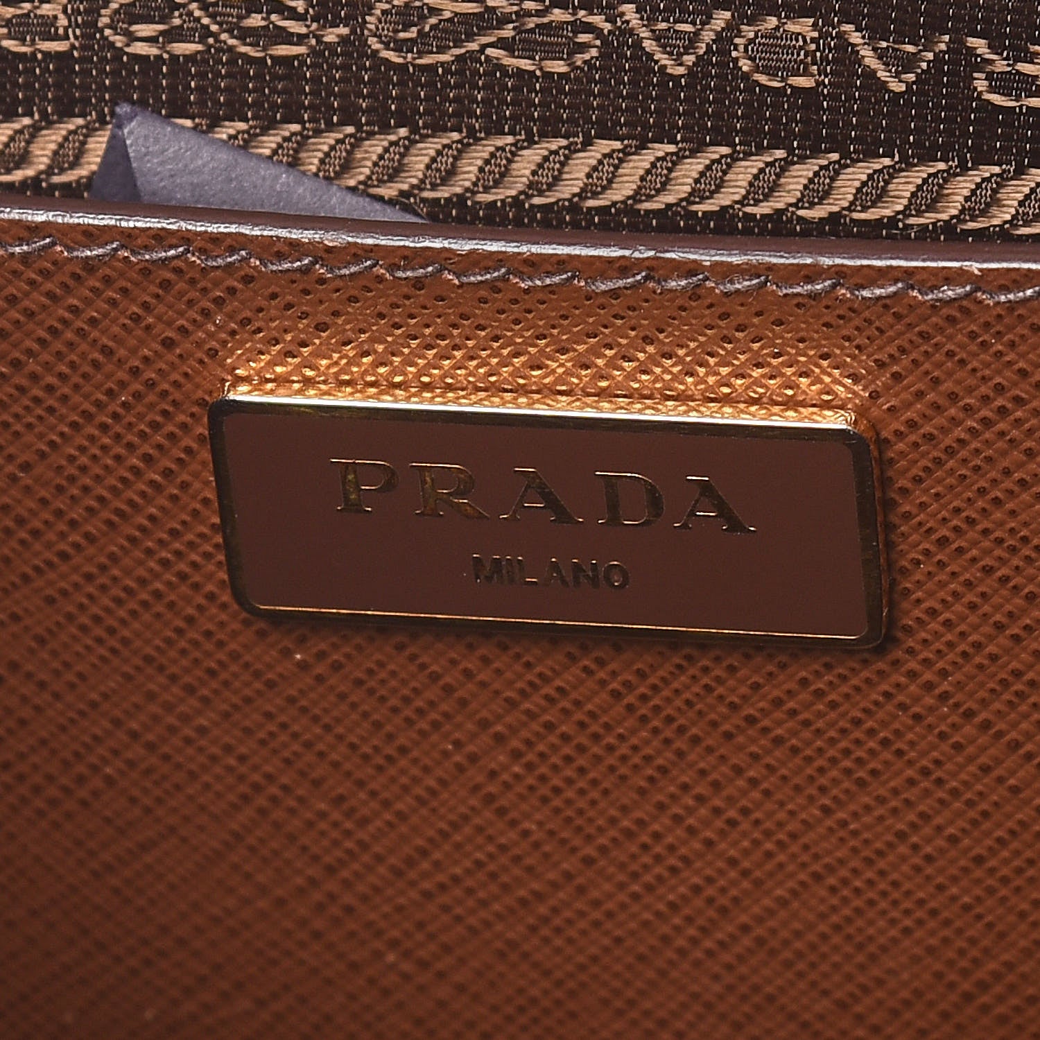 Prada Saffiano Medium Galleria Double Zip Tote Cacao 10 of 11