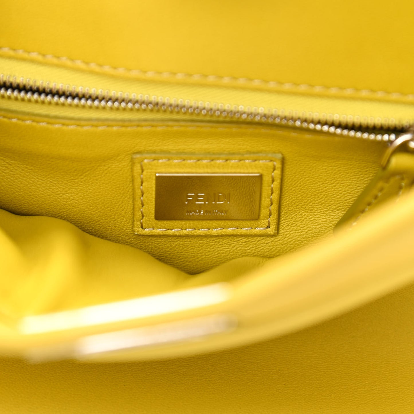 Nappa Mini Peekaboo Iconic Satchel Lime