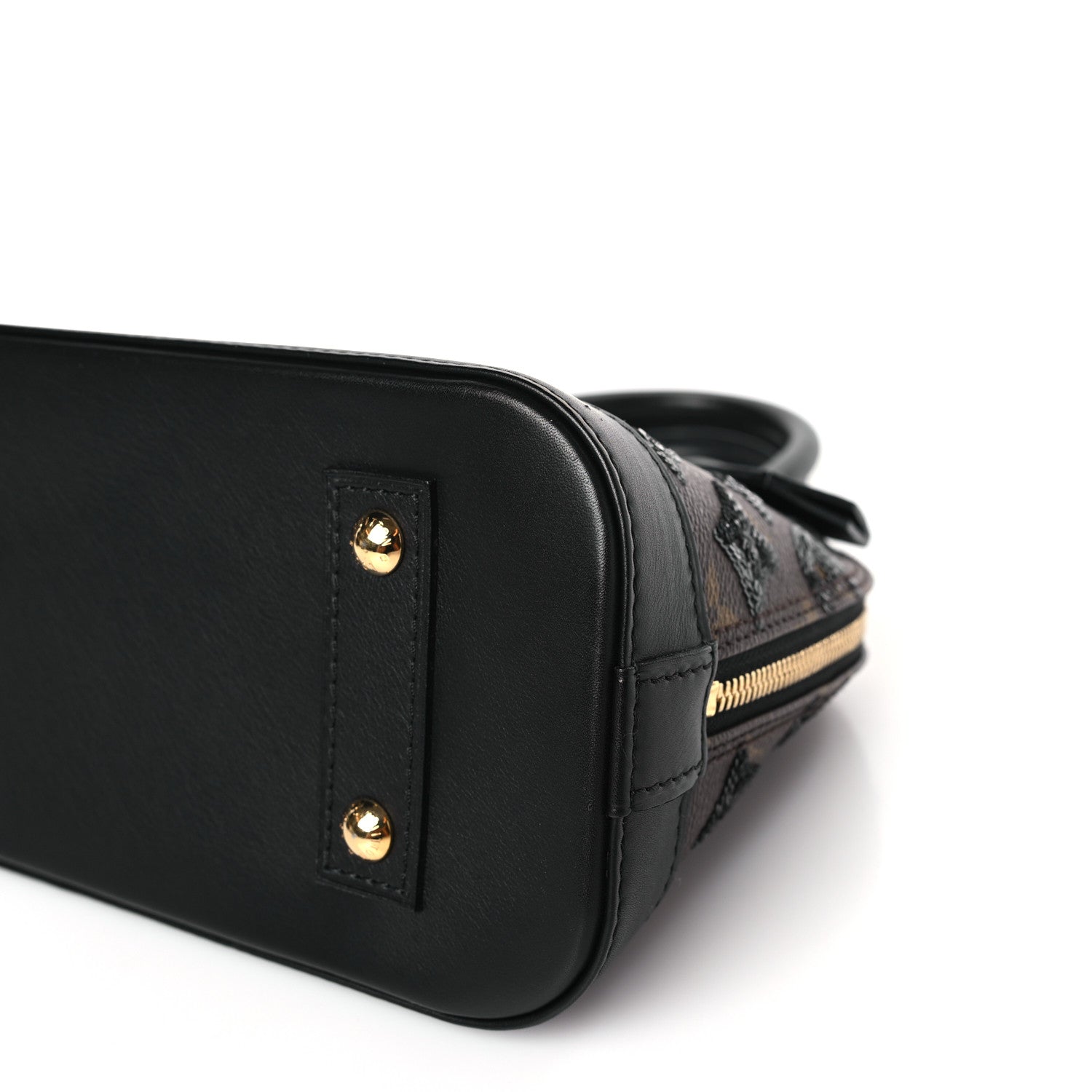 Louis Vuitton Monogram Sequins Eclipse Alma BB Black 8 of 8