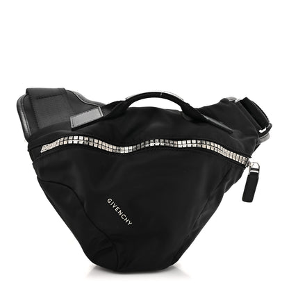 Givenchy Nylon G-Zip Small Triangle Bag Black 1 of 10