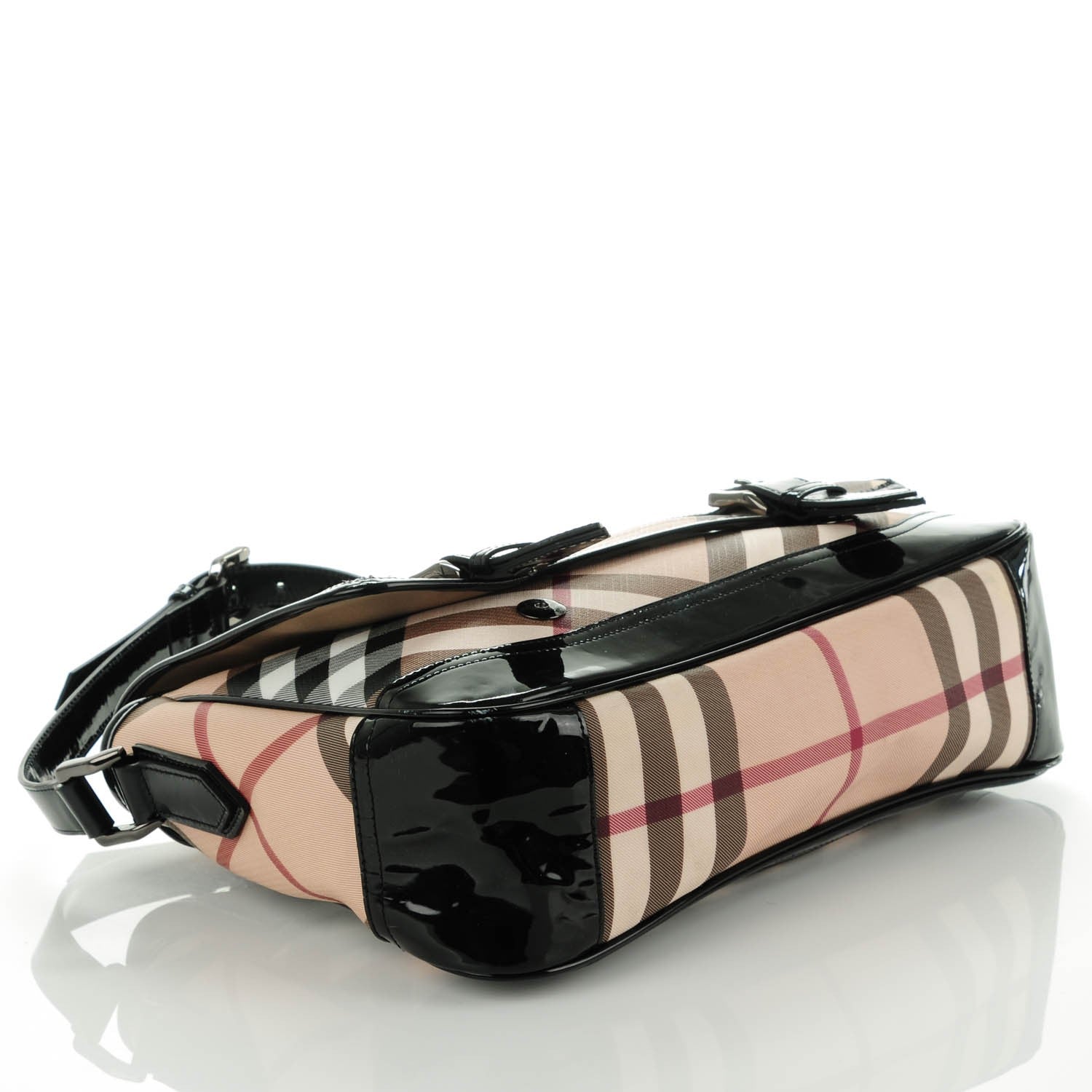Burberry Nova Check Messenger Bag Black 5 of 9