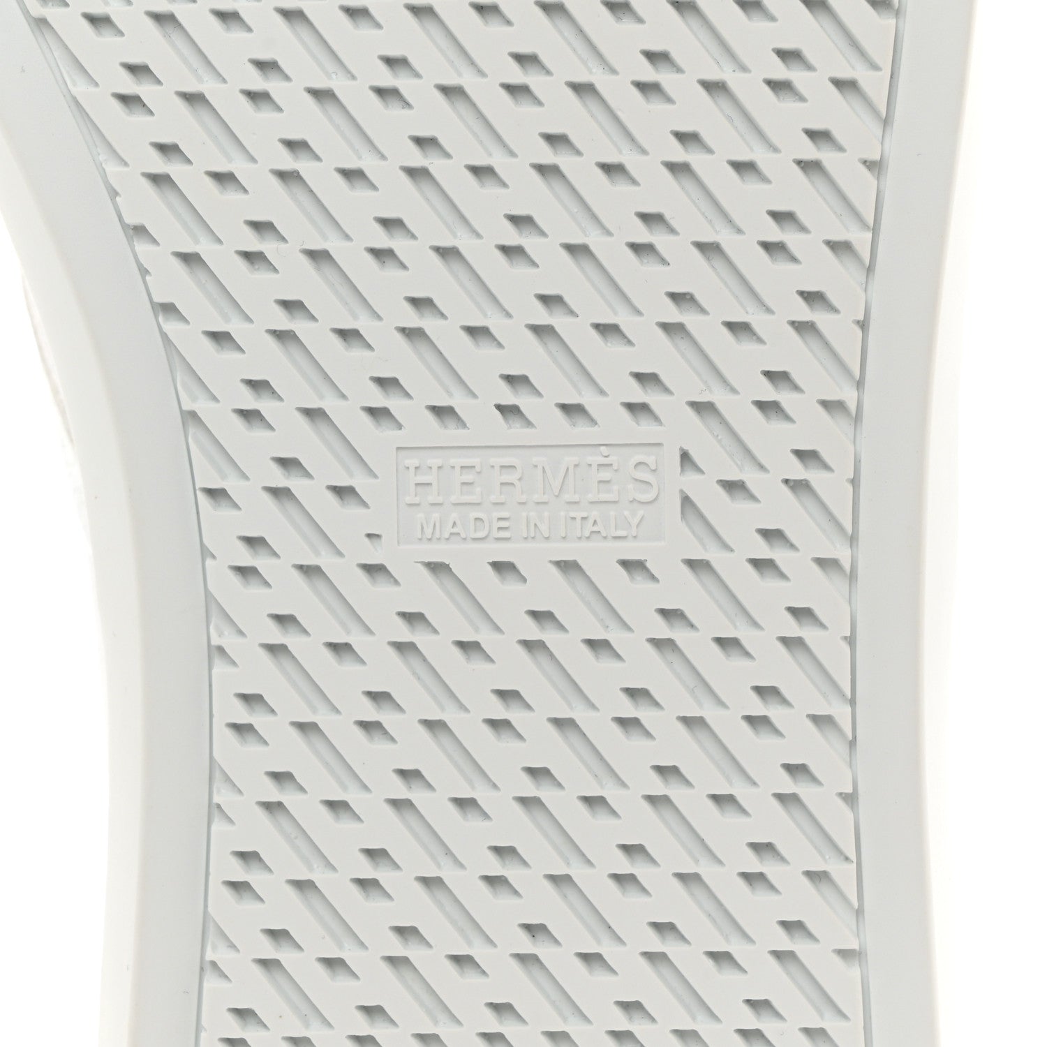 Hermes Canvas Embroidered Innocent Sneakers 41 White 7 of 8