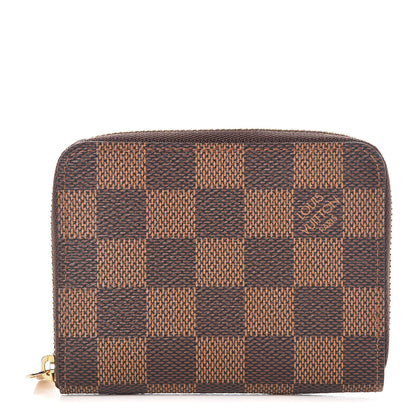 Louis Vuitton Damier Ebene Zippy Coin Purse 1 of 8