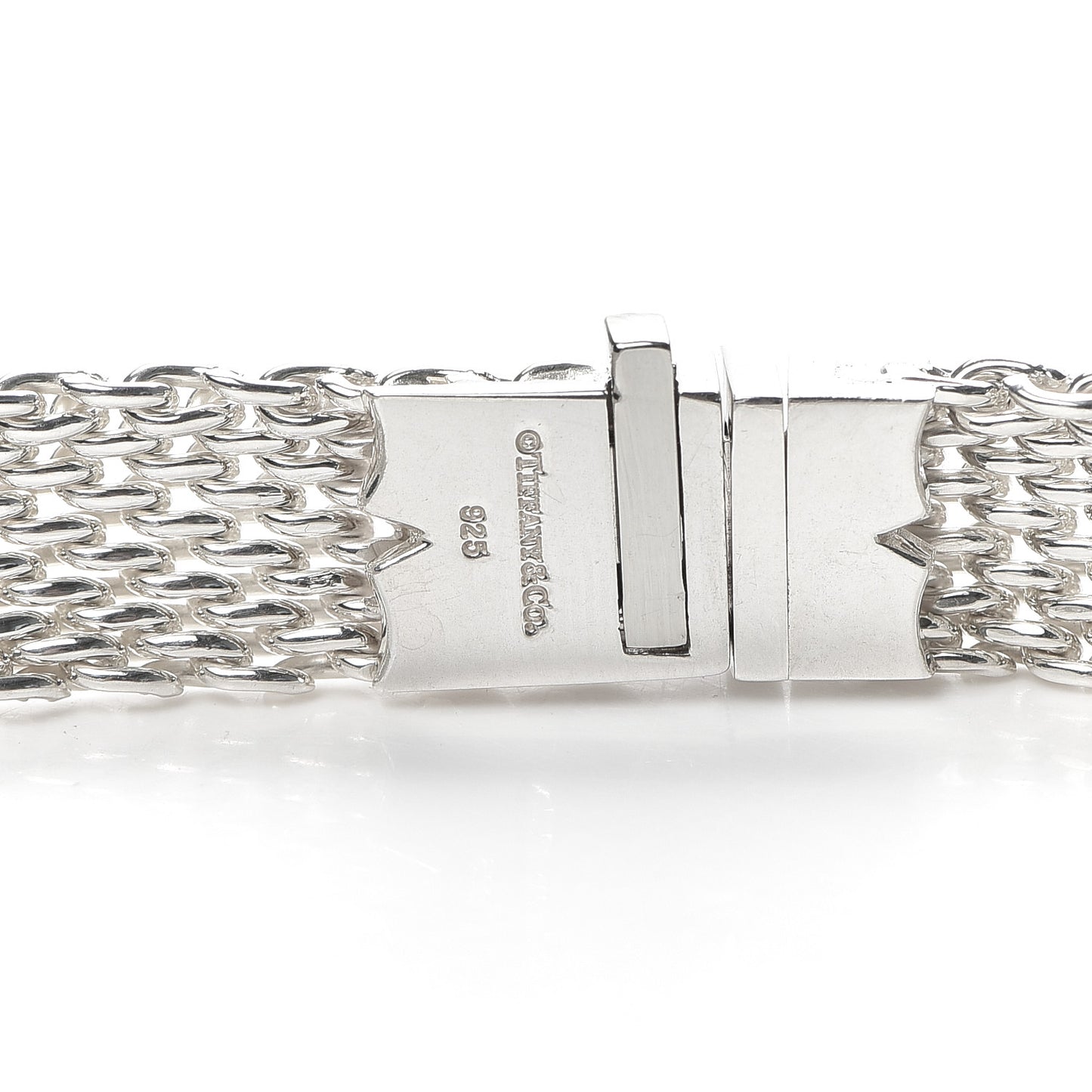 Sterling Silver Somerset Mesh Necklace