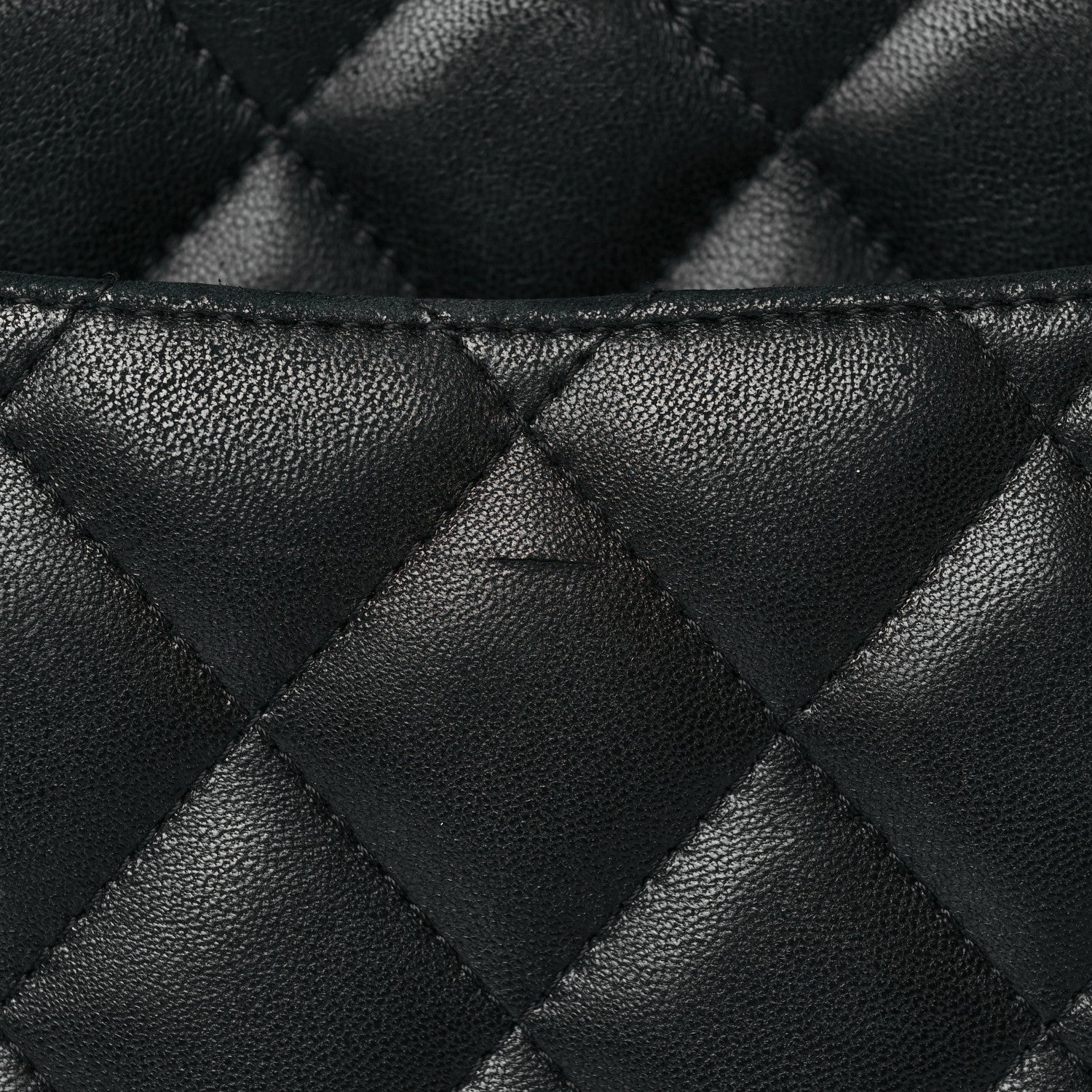 Chanel Lambskin Quilted Jumbo Single Flap Black 10 of 10