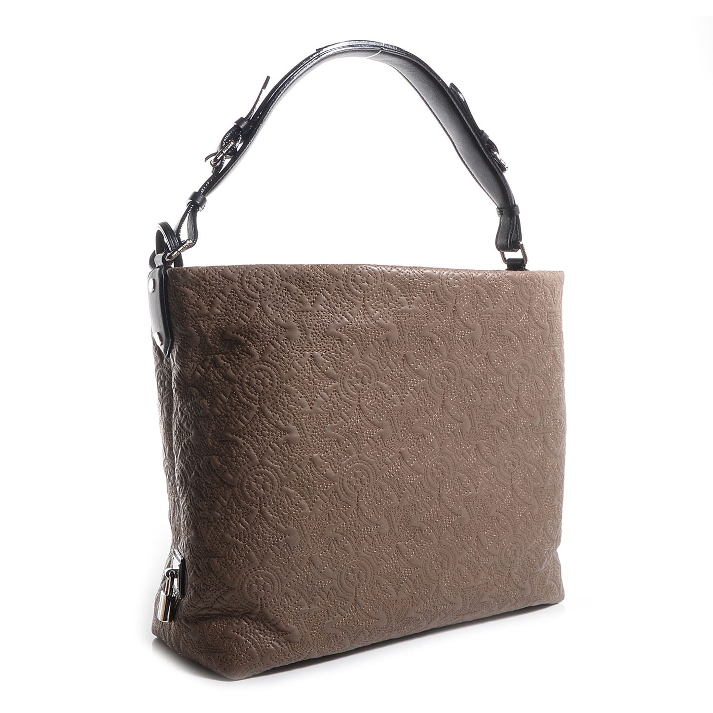 Monogram Lambskin Antheia Hobo PM Fumee