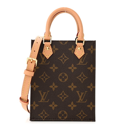 Louis Vuitton Monogram Petit Sac Plat 1 of 10