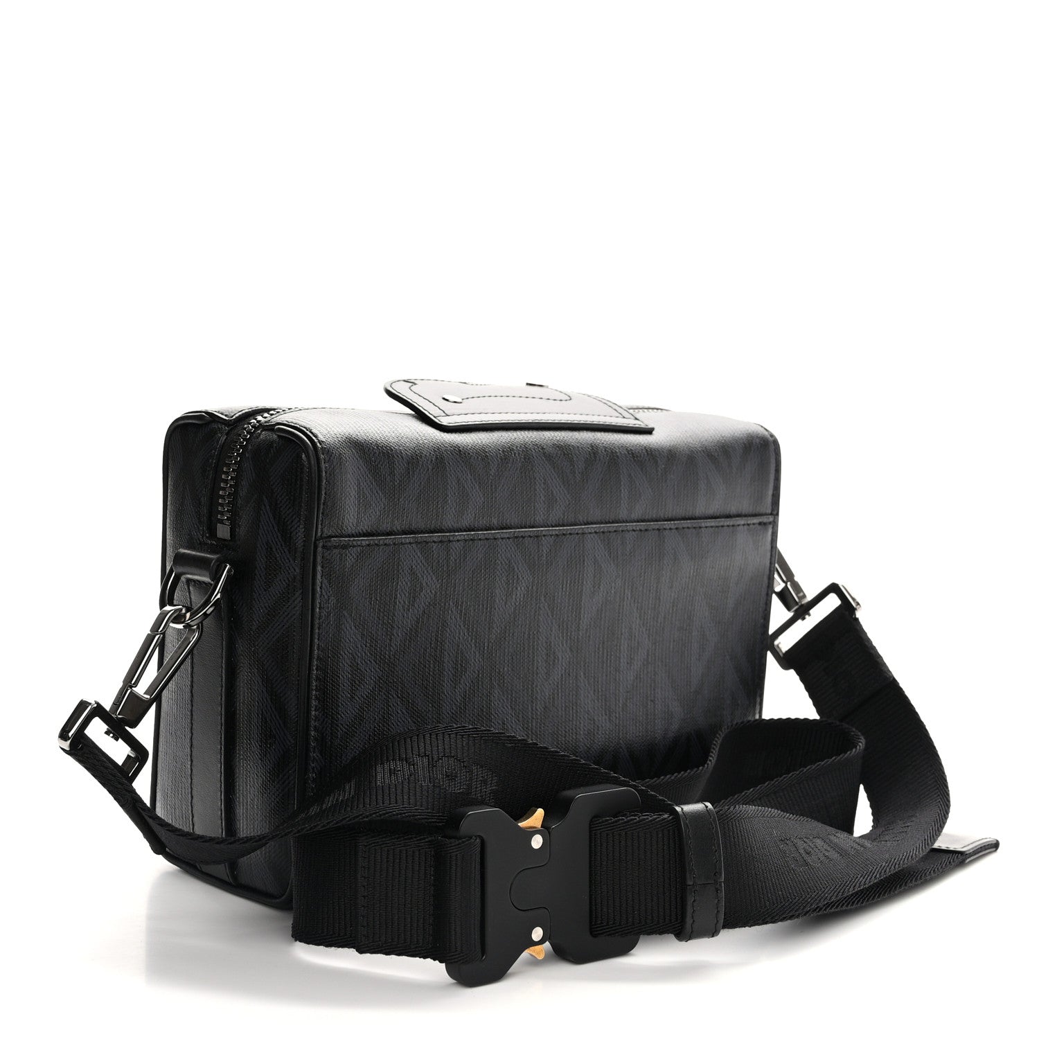 Christian Dior Canvas CD Diamond Lingot 22 Bag Black 2 of 10