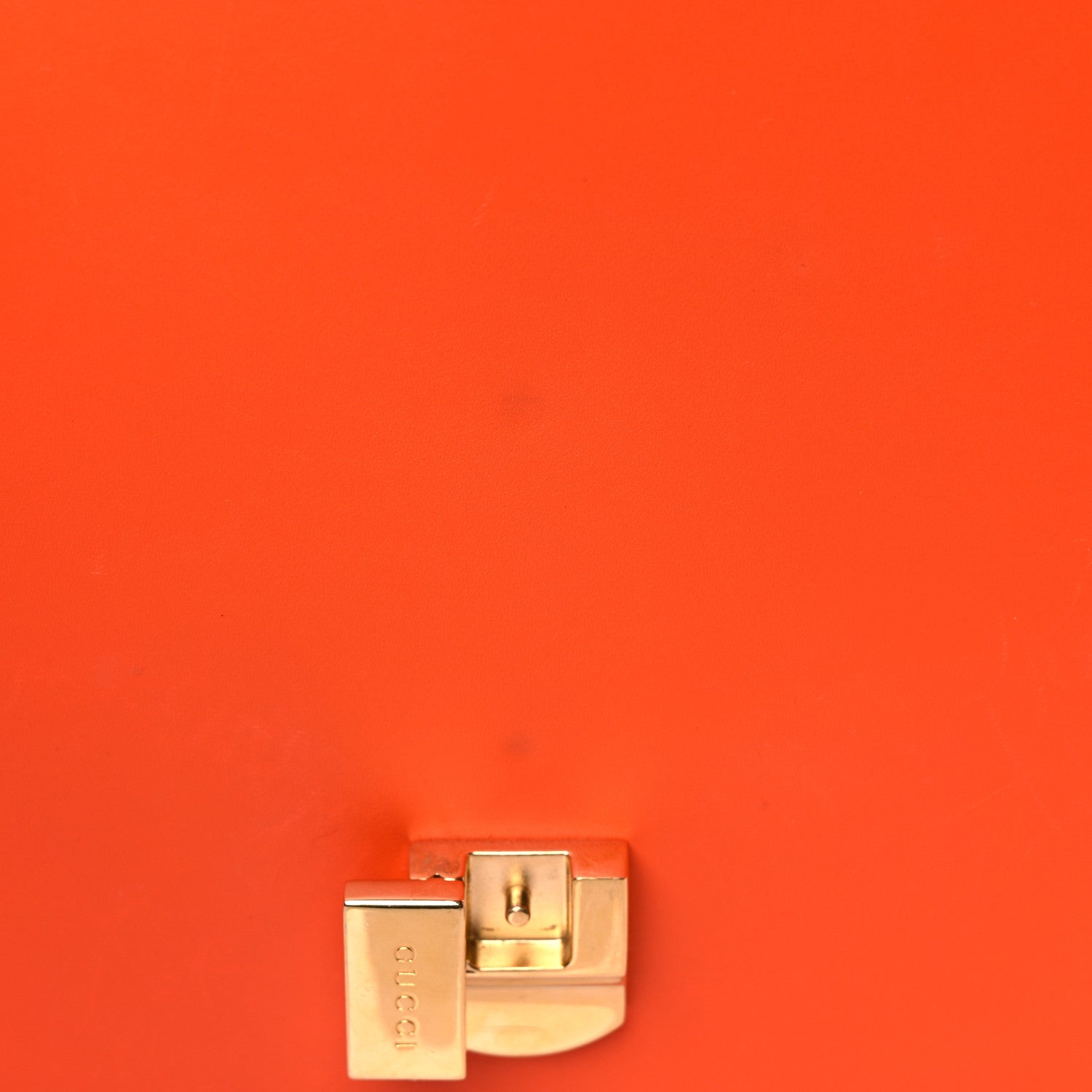 Gucci Calfskin Small Sylvie Shoulder Bag Orange 11 of 12