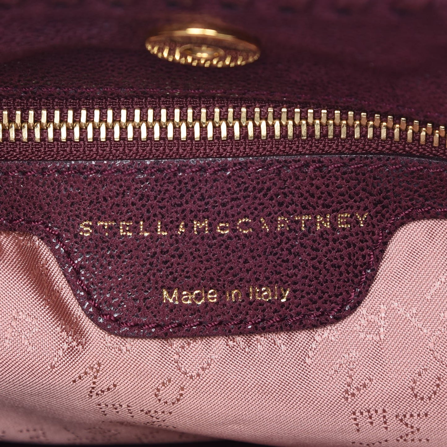 Shaggy Deer Falabella Hobo Tote Plum