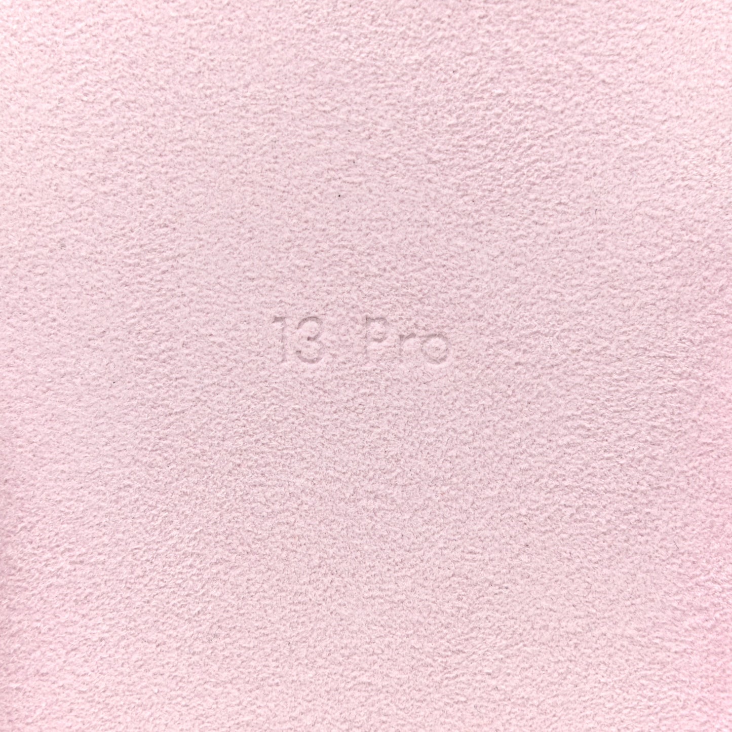 Monogram iPhone 13 Pro Bumper Pink