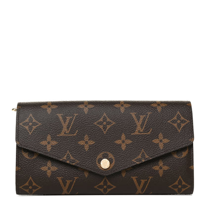 Louis Vuitton Monogram Sarah Wallet NM Fuchsia 1 of 11