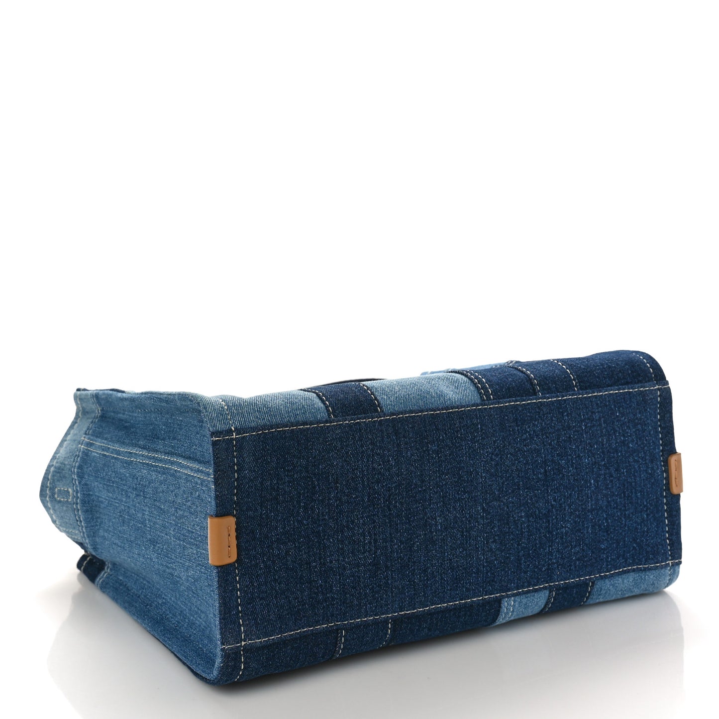 MARC JACOBS Denim Canvas Medium The Tote Bag Blue