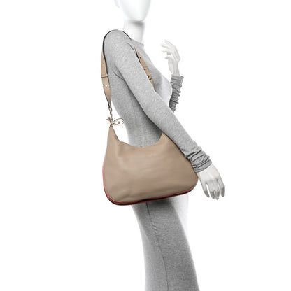 Gucci Aria Calfskin Web Large Attache Shoulder Bag Beige 2 of 10