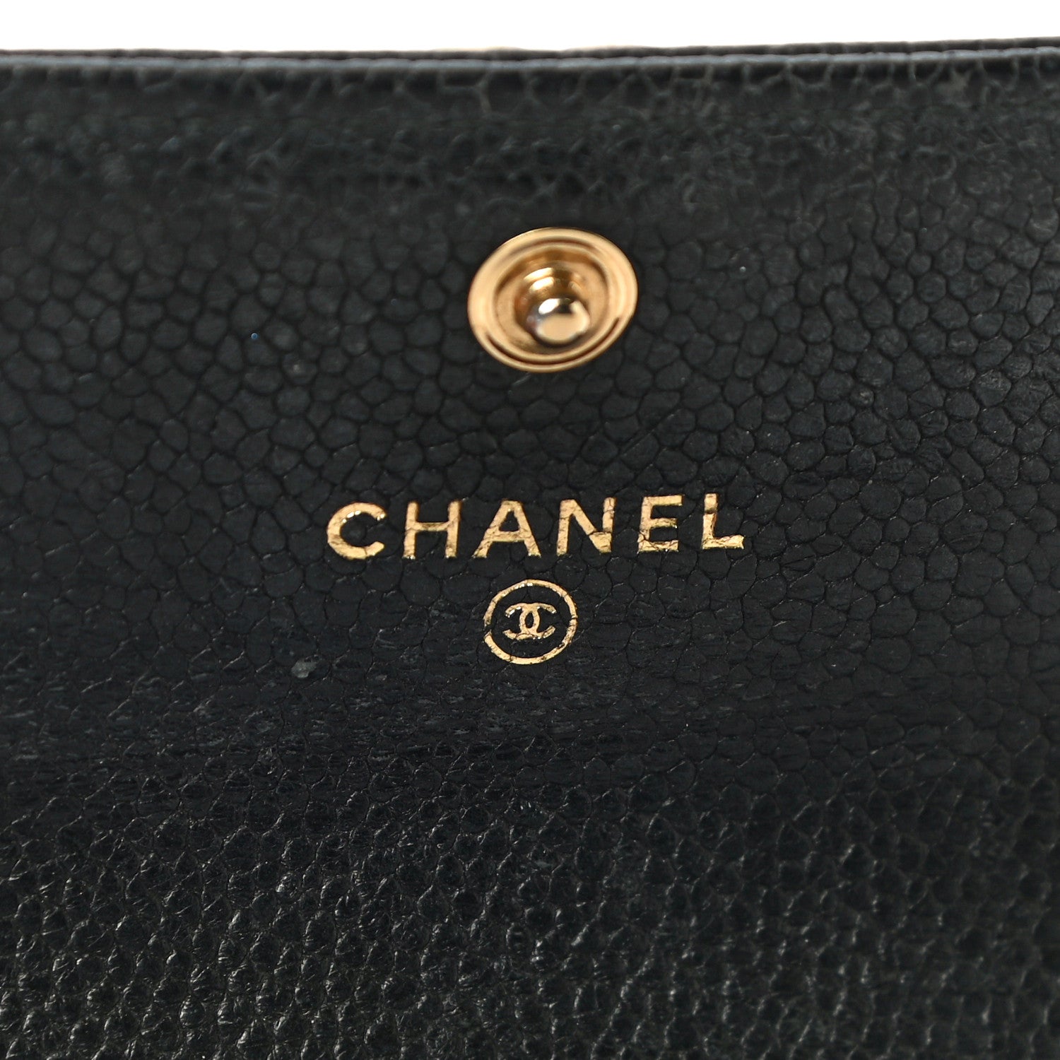 Chanel Caviar Quilted Boy Flap Card Holder Black 6 of 16