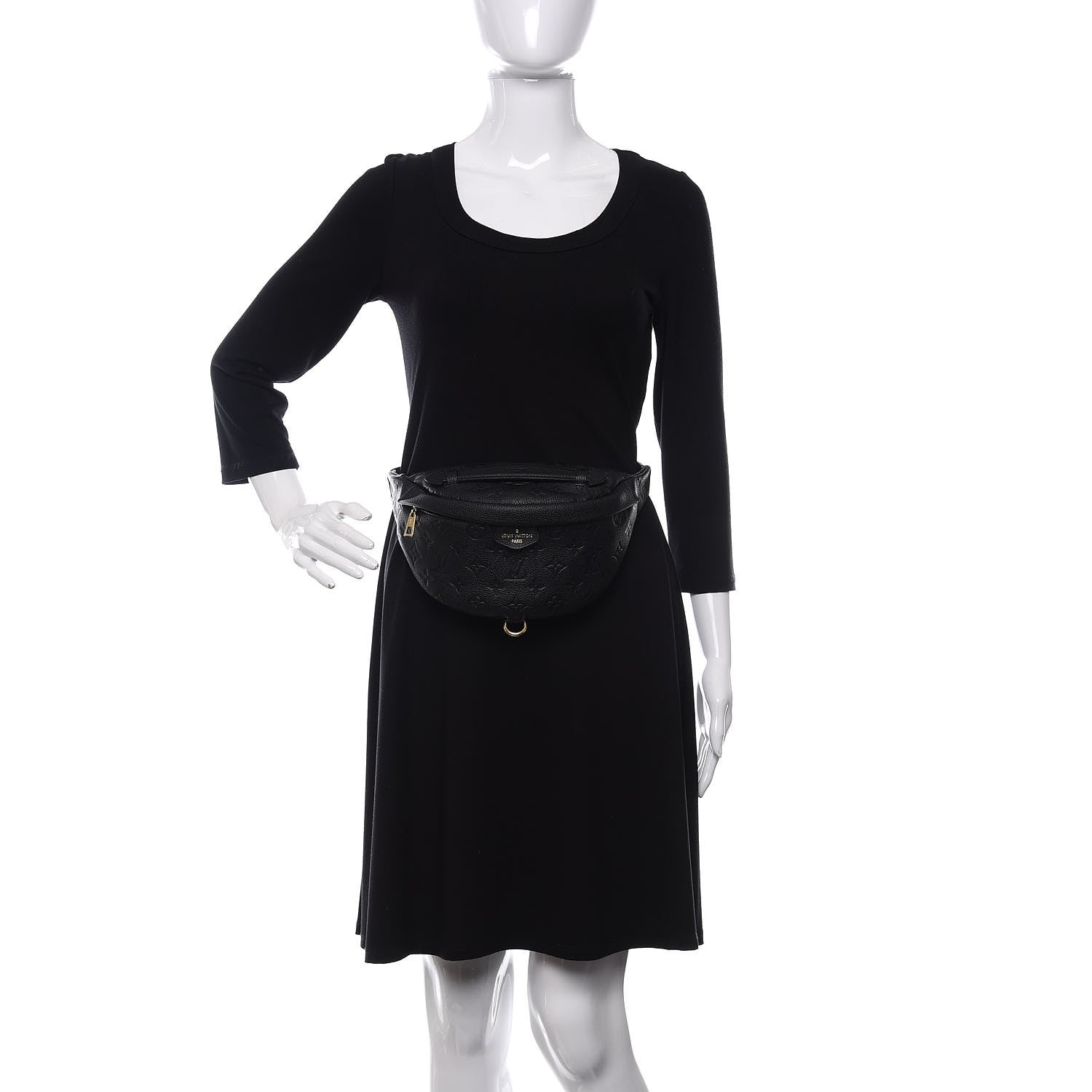 Louis Vuitton Empreinte BumBag Black 2 of 11