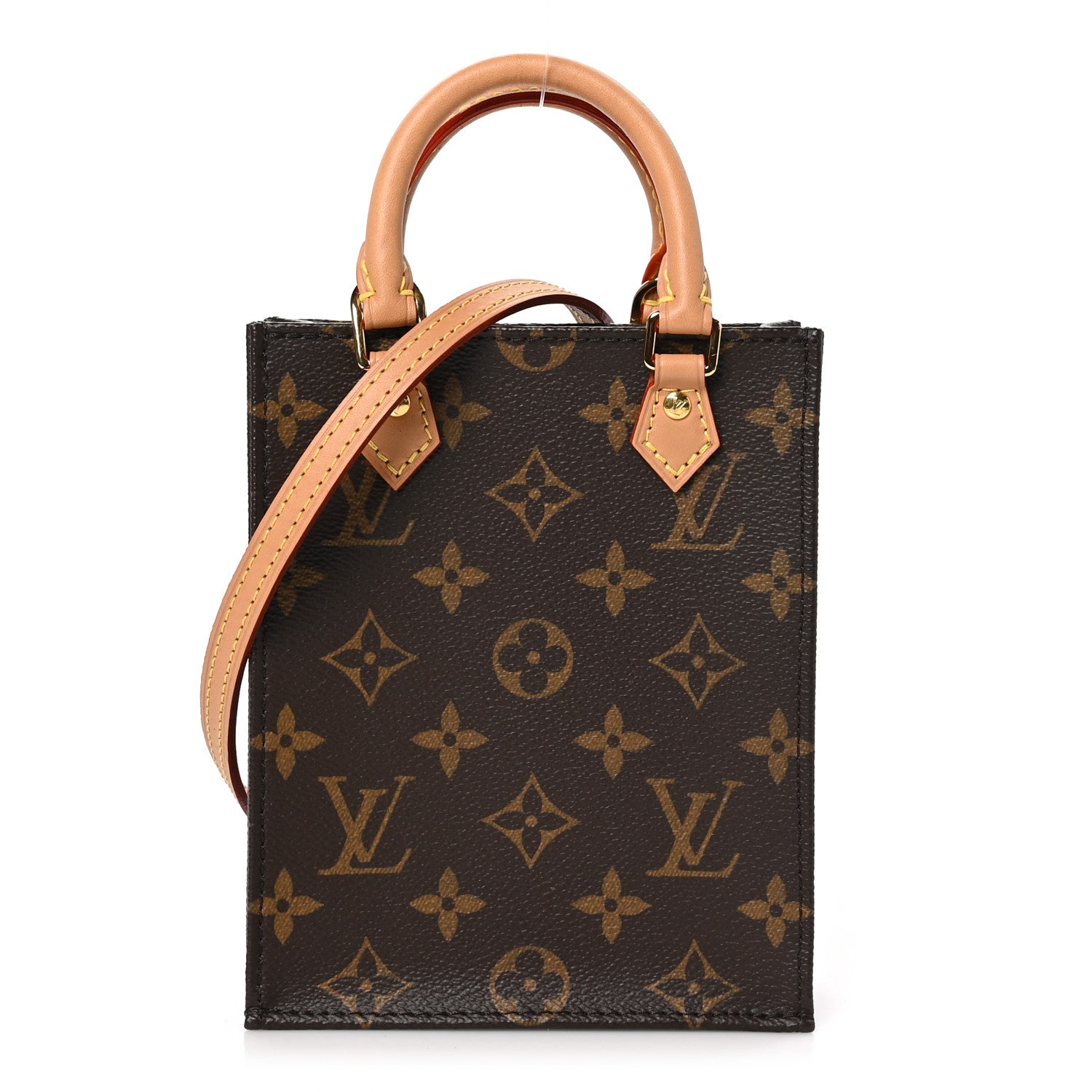 Louis Vuitton Monogram Petit Sac Plat 1 of 9