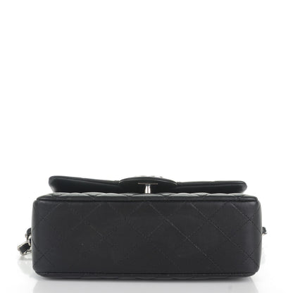 Chanel Lambskin Quilted Mini Rectangular Flap Black 8 of 8