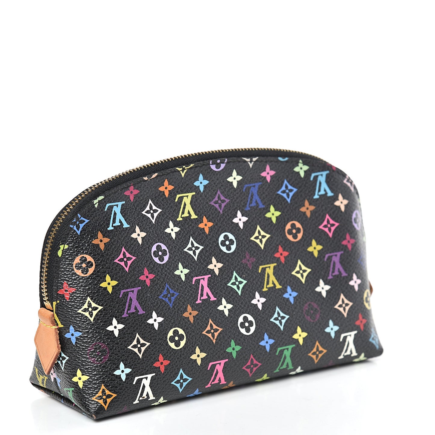Monogram Multicolor Cosmetic Pouch Black Grenade
