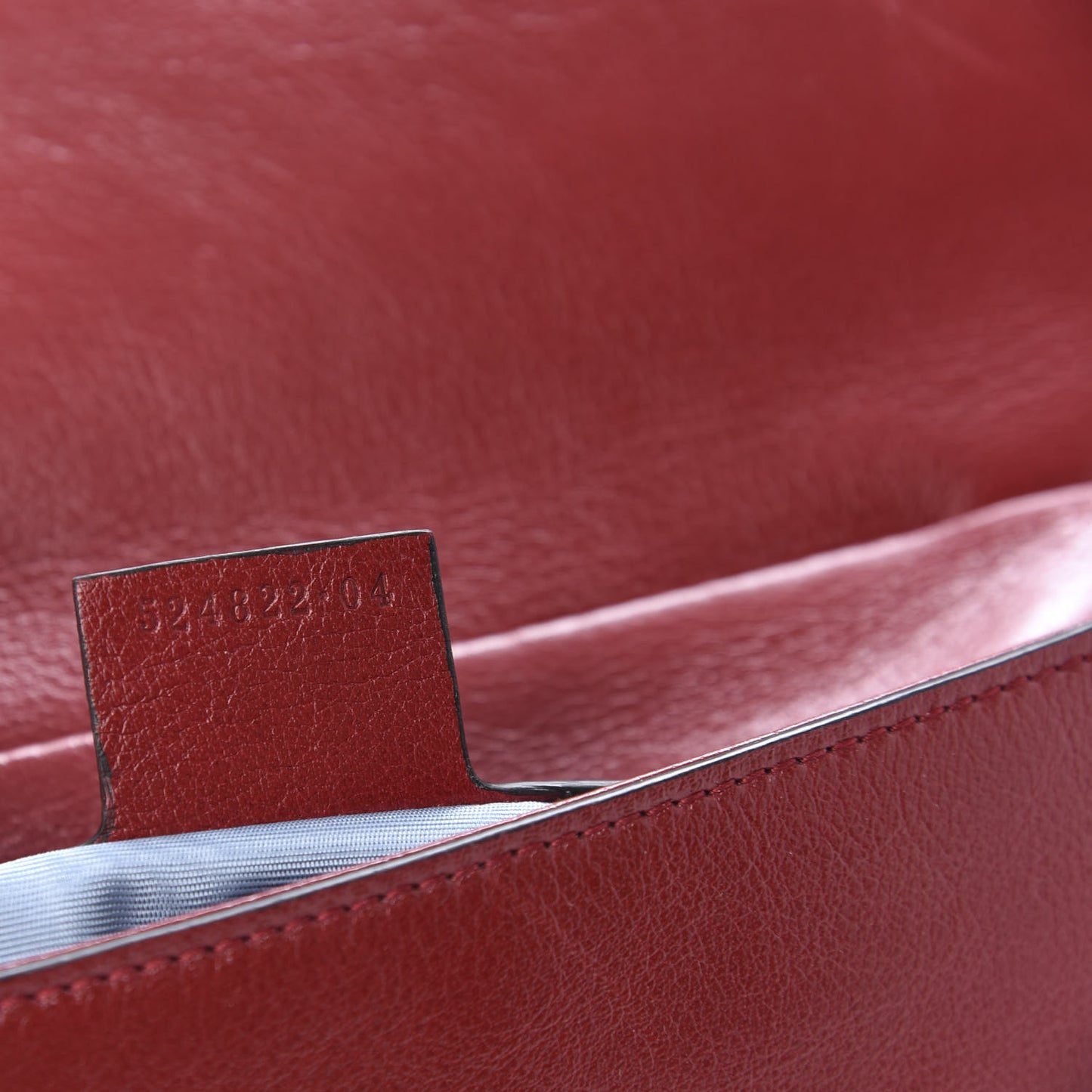 Calfskin Diagonal GG Medium Thiara Double Envelope Shoulder Bag Black Red