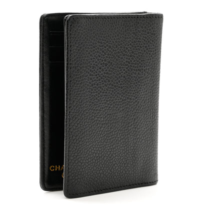Chanel Caviar Timeless CC Card Holder Wallet Black 3 of 8