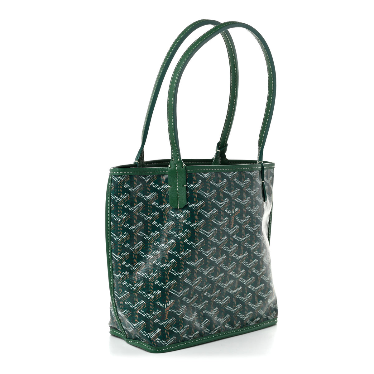 Goyard Goyardine Reversible Mini Anjou Green 2 of 17