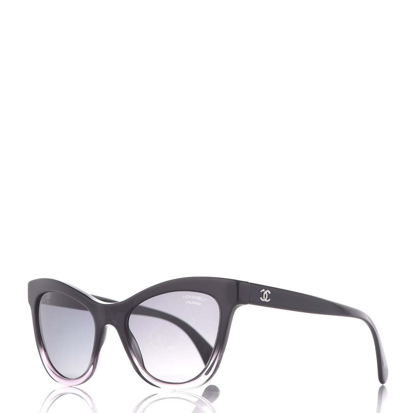 Polarized Acetate CC Cat Eye Summer Sunglasses 5350 Black