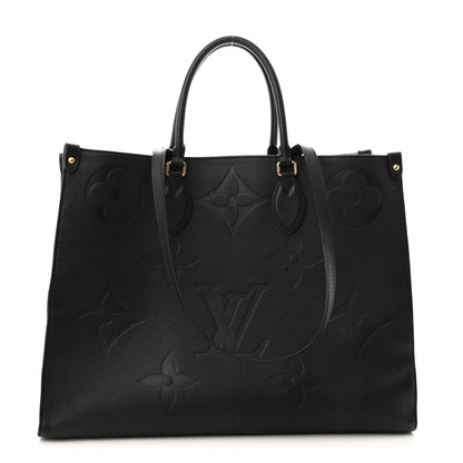 Louis Vuitton Empreinte Monogram Giant Onthego GM Black 1 of 12