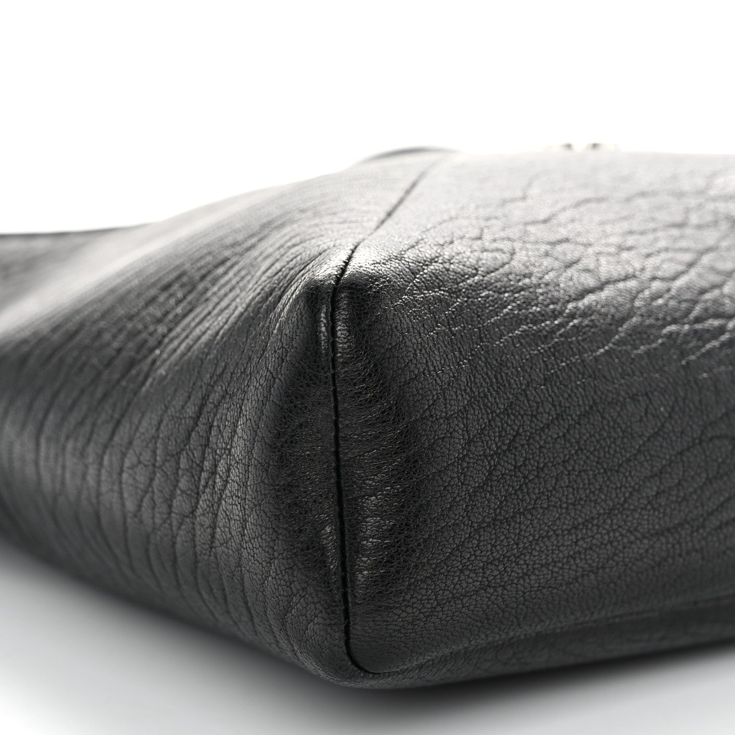 Saint Laurent Lambskin Cassandre Envelope Messenger Black 10 of 12