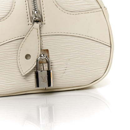 Louis Vuitton Epi Bowling Montaigne PM Ivory 15 of 15