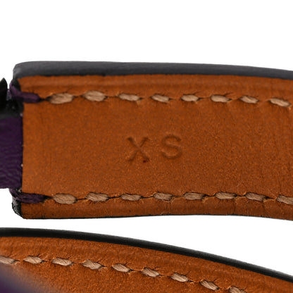 Hermes Swift Rivale Double Tour Bracelet XS Ultraviolet 5 of 6
