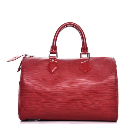Louis Vuitton Epi Speedy 25 Rouge 1 of 17