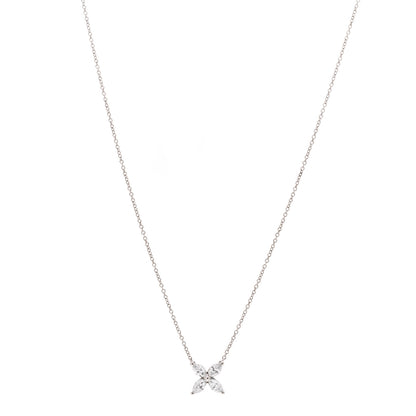 Tiffany Platinum Diamond Small Victoria Necklace 1 of 5