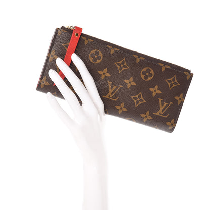 Louis Vuitton Monogram Adele Wallet Coquelicot 2 of 9