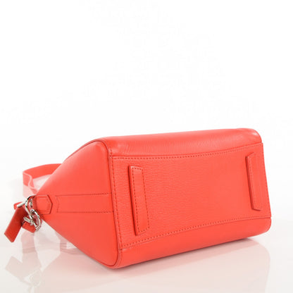 Givenchy Sugar Goatskin Mini Antigona Burnt Orange 5 of 10