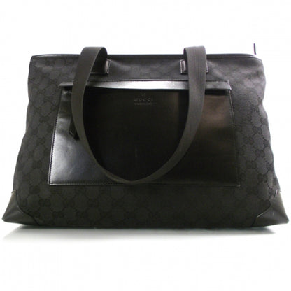 Gucci Monogram Canvas Tote Black 1 of 12