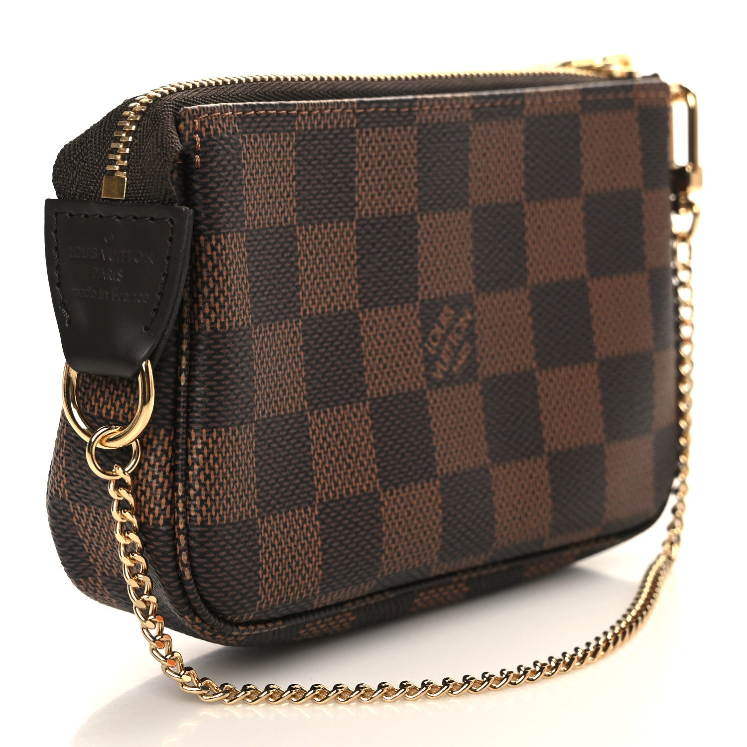 Louis Vuitton Damier Ebene Mini Pochette Accessories 2 of 8