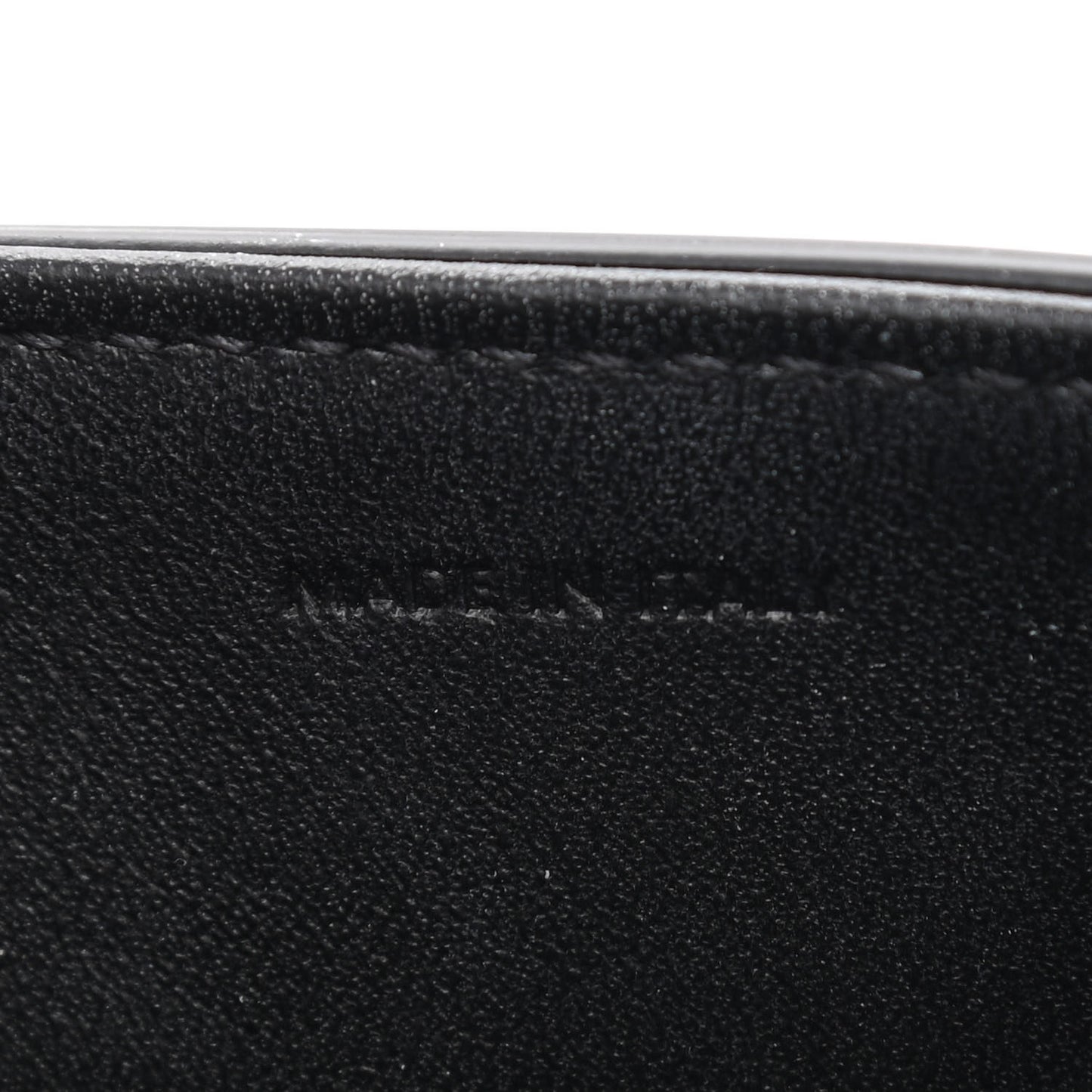 Shiny Calfskin Triomphe Shoulder Bag Black