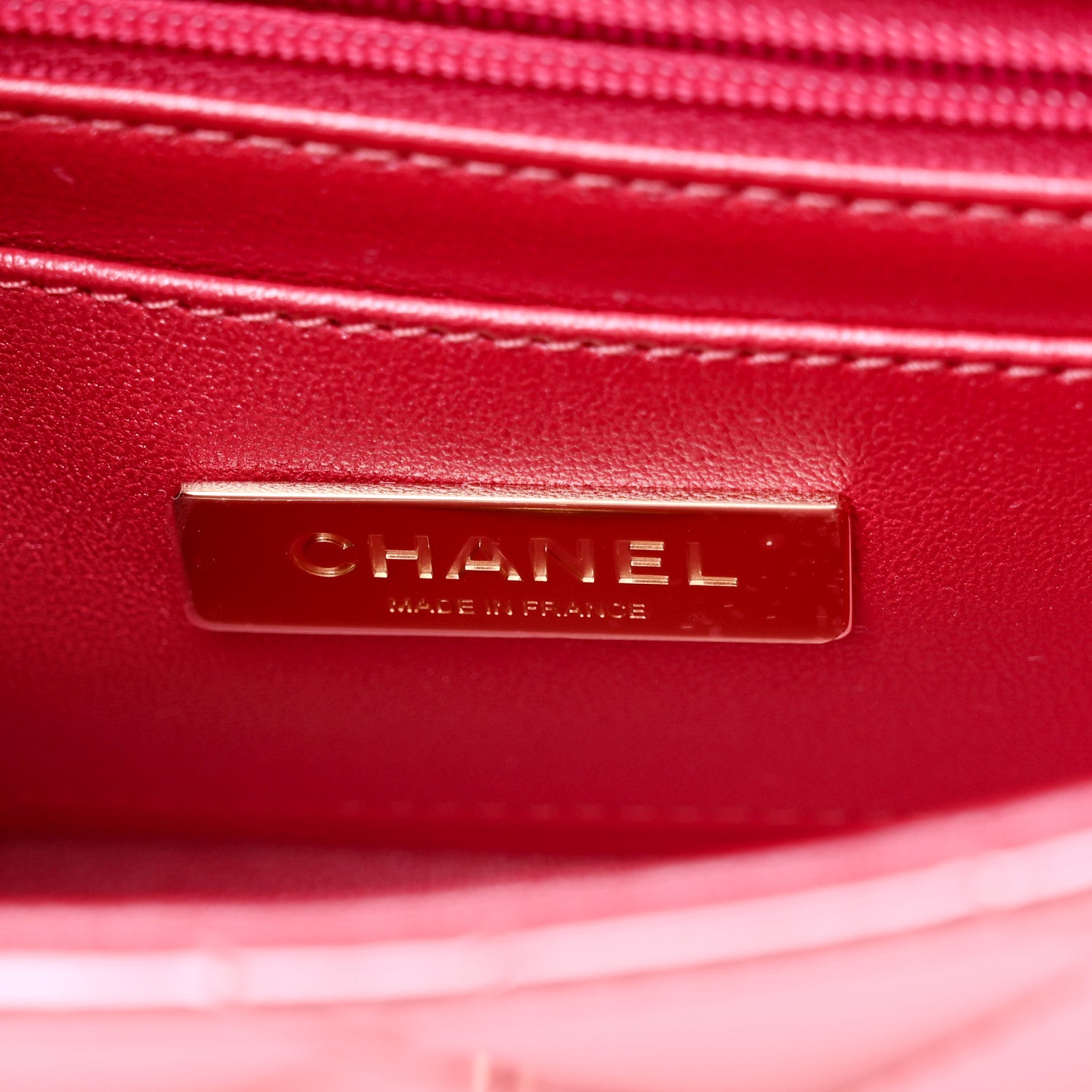 Chanel Mirror Calfskin Metallic Lambskin Quilted Hollywood Boulevard Mini Flap With Star Coin Purse Pink 6 of 10