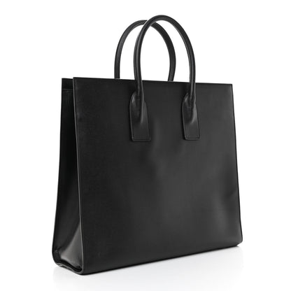 Saint Laurent Grain de Poudre Medium Museum Tote Black 3 of 7